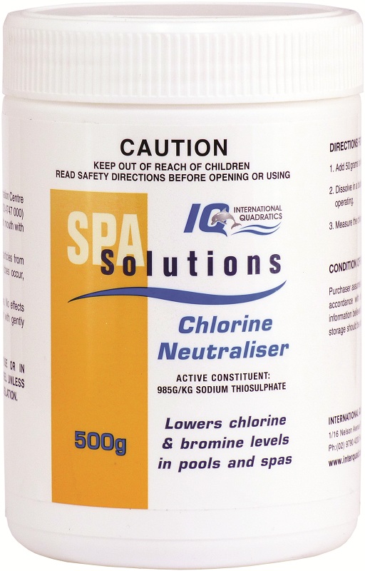 Chlorine Neutraliser (Sodium Thiosulphate) 500g (12 p/ctn)