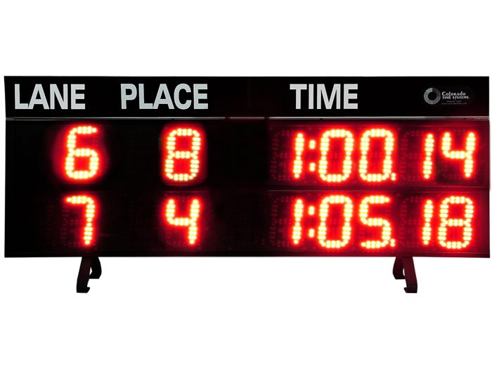 Portable Mini Scoreboard - 2 Lines - AquaChem