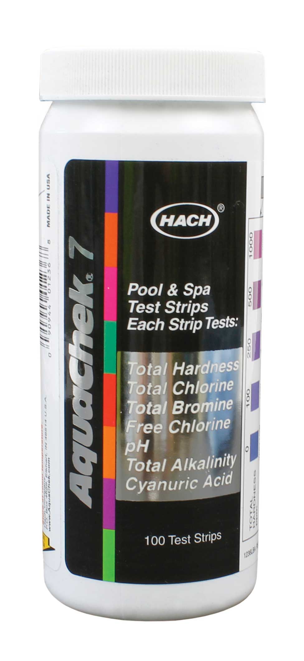 Test strip 7 in 1 Aquacheck 100pk