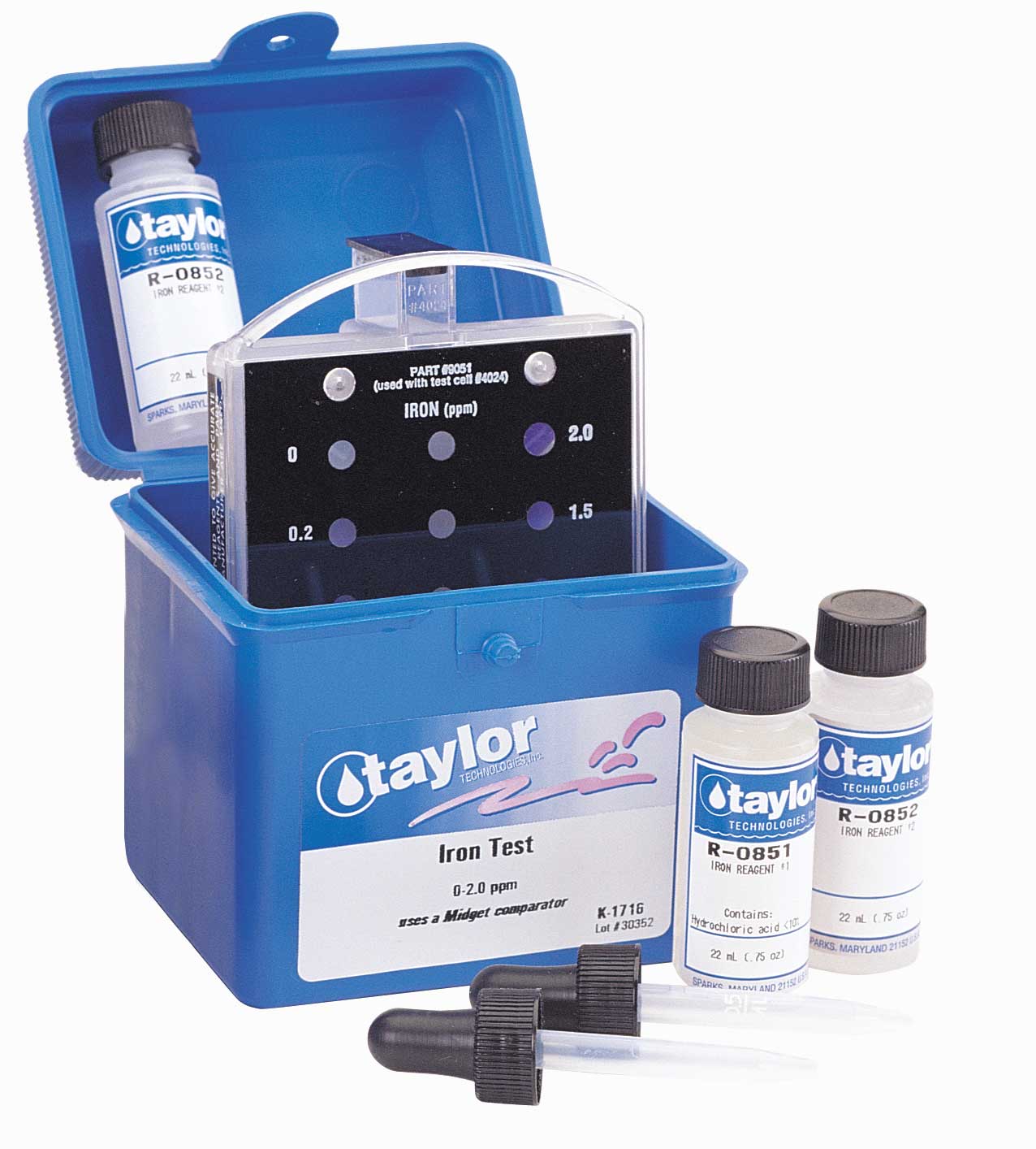 Test Kit Iron K1716 Taylor