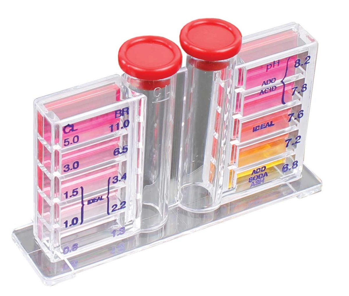 Test Vial 4 in 1 DPD Replacement Aquachem Test Vial 4 in 1 DPD Replacement Aquachem
