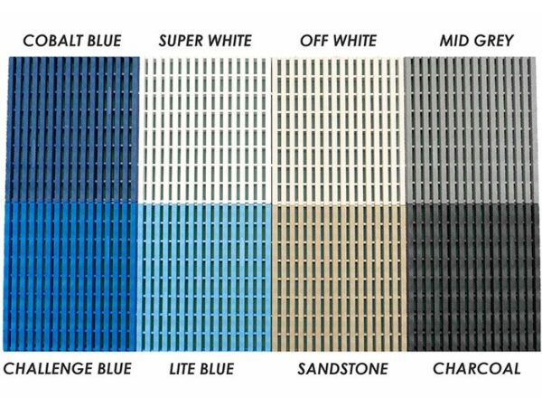 Wetdeck Flexible Grate - Colors - Aquachem