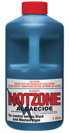 Hotzone Algaecide 1lt (12 per ctn)