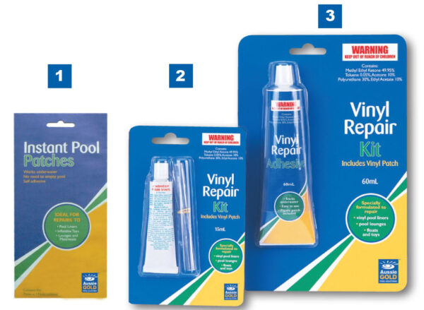 Vinyl Repair Kits - Instant Pool Patch 5 Patches
