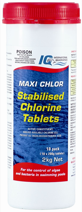 maxi-chlor-stabilised-tabs-2kg - Aquachem