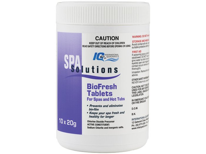 IQ Spa Biofresh Tablets - Aquachem