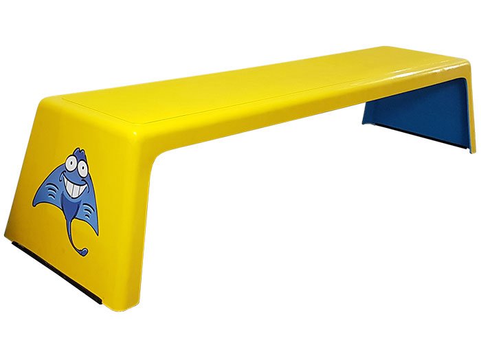 Bench Yellow Seating - Aquachem