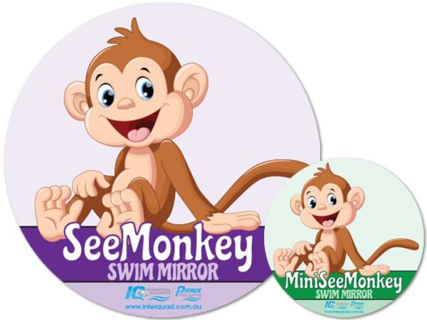 see monkey swim mirror by Aquachem
