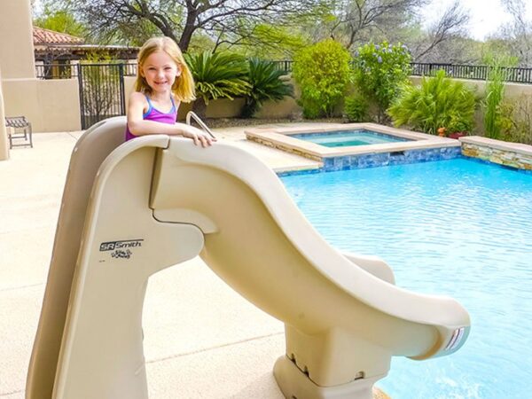 Pool Slide – Slideaway | Aquachem