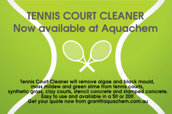 Tennis Court Cleaner - Aquachem