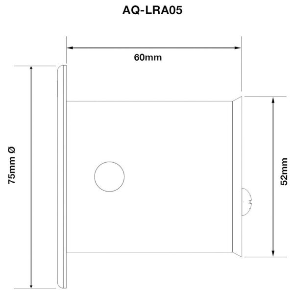 AQUEAS Lane Rope Tubular Anchor Dimension - Aquachem