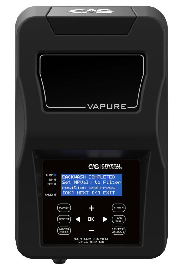 Crystal Vapure Chlorinator for spa and pool water