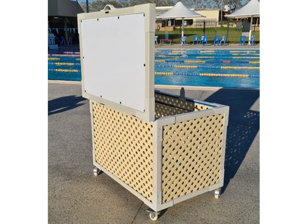 Coaches Cage with Whiteboard - Aquachem