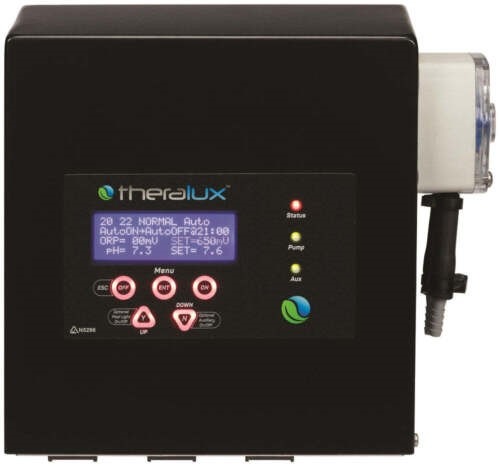 Theralux chemical dosing controller