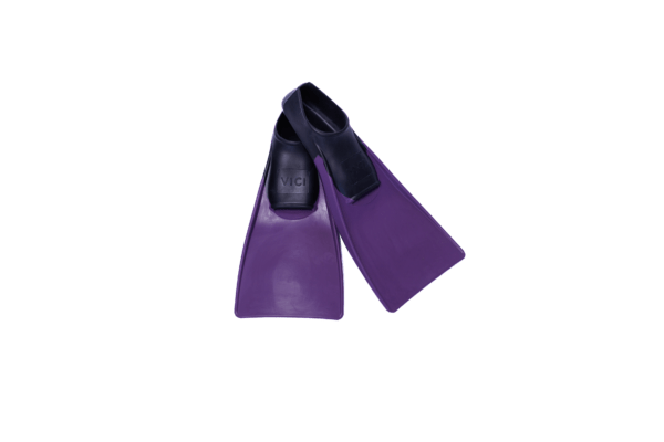 VICI Rubber Swimming Fins (purple) - Long Blade