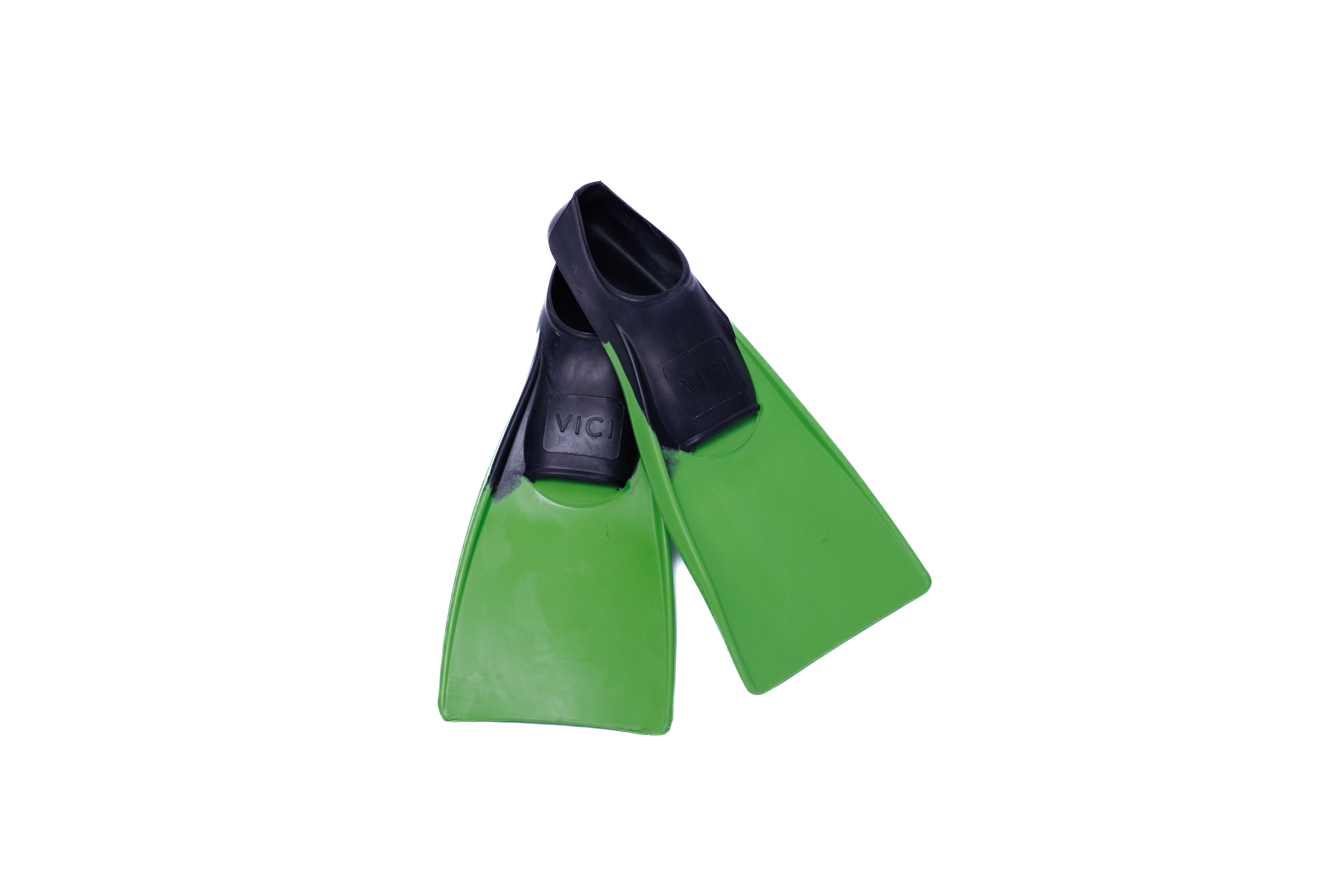 VICI Rubber Swimming Fins (green) - Long Blade