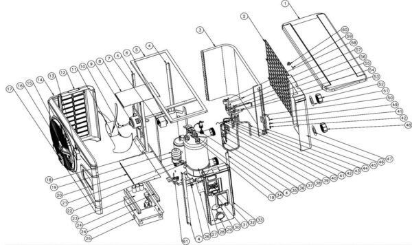 Water Flow Switch Inverter DIAGRAM - Theralux