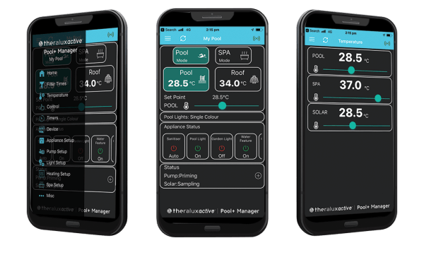 Theraluxactive Pool+ Manager App