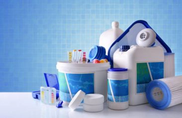Chemical cleaning products for pool